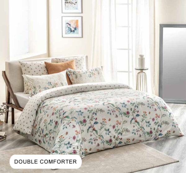 Adella Rose Violet Double Comforter