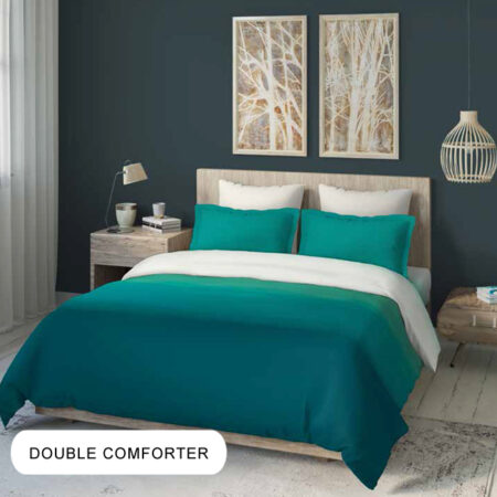 Balayage Neptune Green Double Comforter