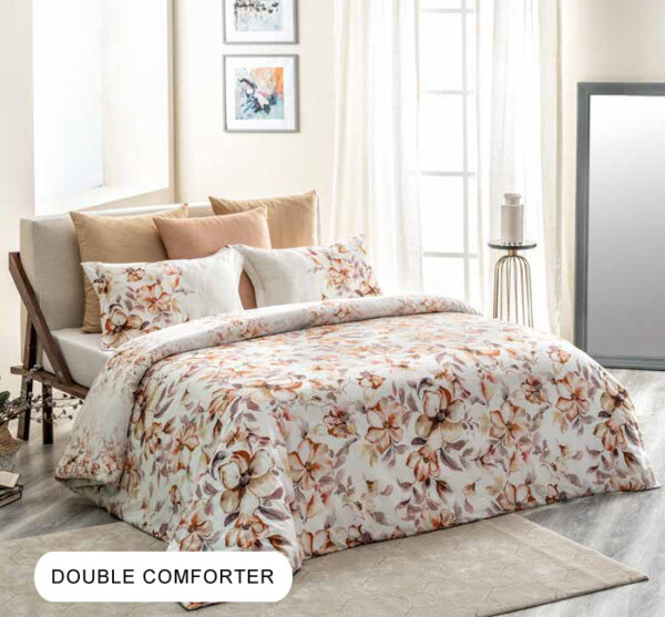 Breezy Carrot Double Comforter