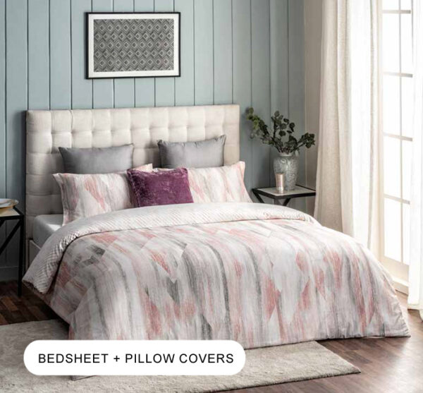 Castle Canyon Rose Double Bedhseet