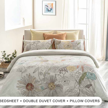 Doodle Toast Double Bedding Set