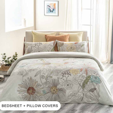 Doodle Toast Double Bedsheet