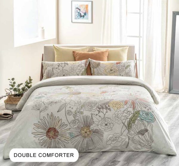 Doodle Toast Double Comforter