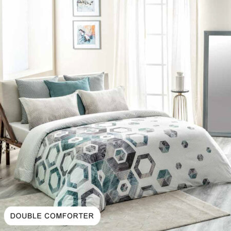 Honeymaize Teal Blue Double Comforter