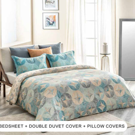 Kaleidoscope Aquarious Double Bedding Set