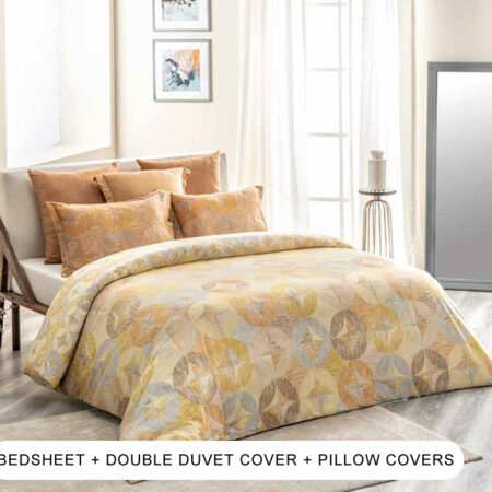 Kaleidoscope Yarrow Double Bedding Set