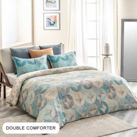 Kaleidoscopy Aquarious Double Comforter