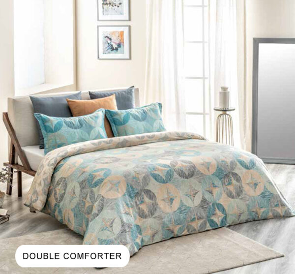 Kaleidoscopy Aquarious Double Comforter