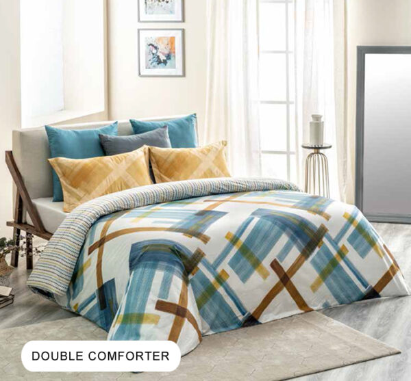 Ray Horizon Blue Double Comforter