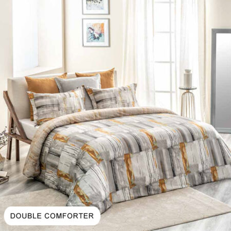 Roldan Silver Sconce Double Comforter