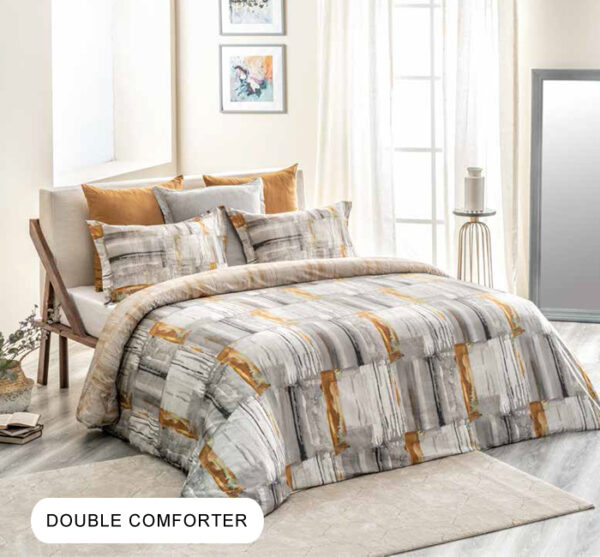 Roldan Silver Sconce Double Comforter