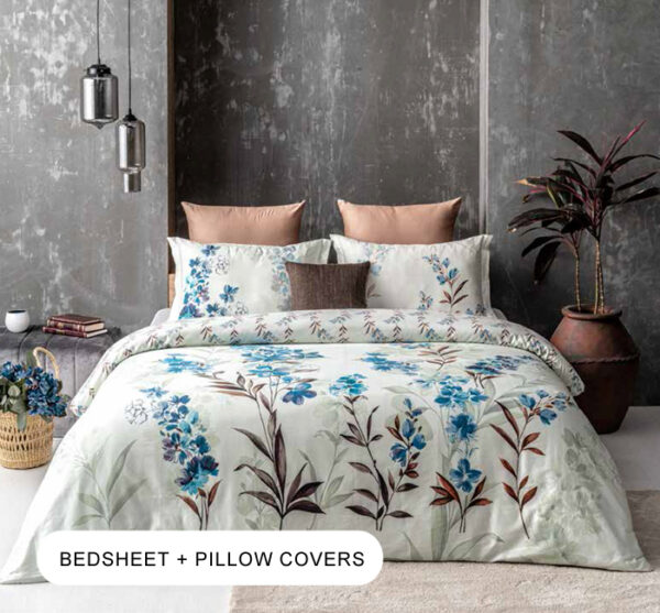 Trella Bluejay Double Bedhseet