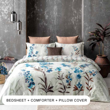 Trella Bluejay Double Bedding Set