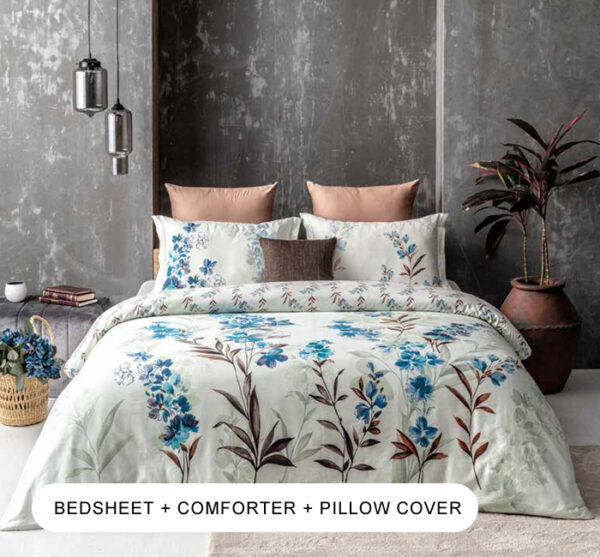 Trella Bluejay Double Bedding Set