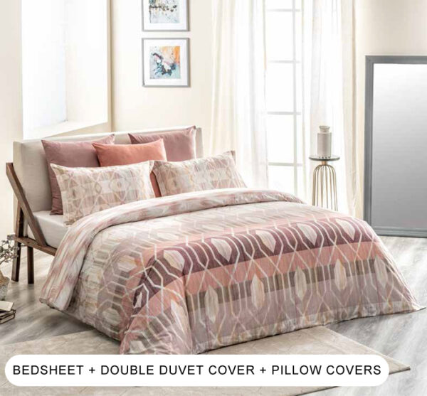 Xever Cranberry Bedding Set