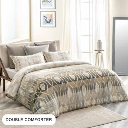 Xever Greige Double Comforter